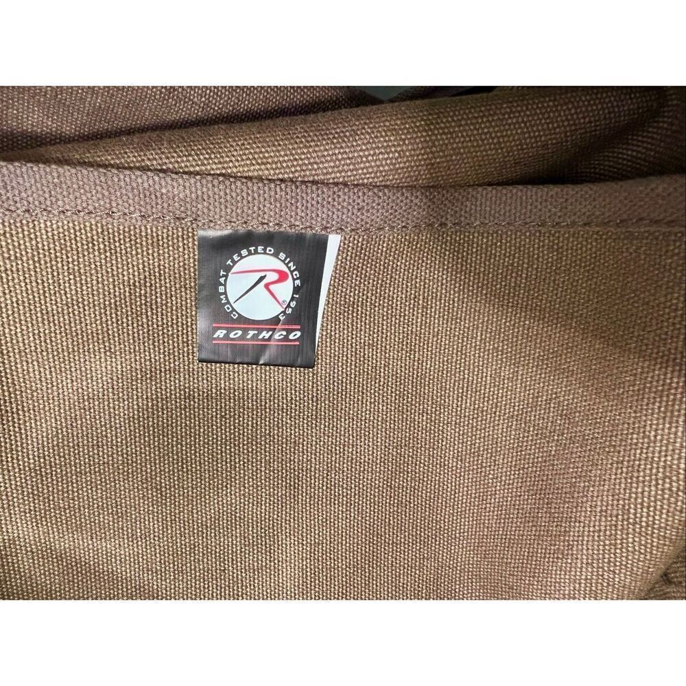 Rothco Israeli Military Paratrooper Emblem Canvas Shoulder Messenger Bag NWOT - Picture 9 of 14